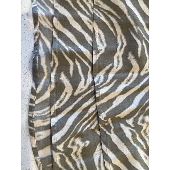 Rails‎ Black And Gray Cheetah Print Tiered Polyester Dress Size L - Picture 11 of 11